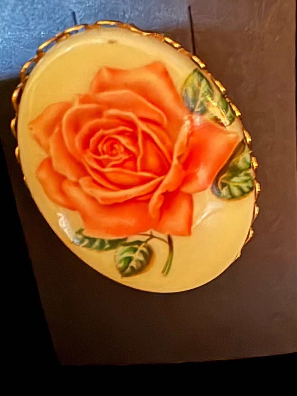 Vintage Brooch (Rose)